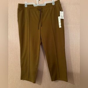 Elastic Waist Ankle Pant